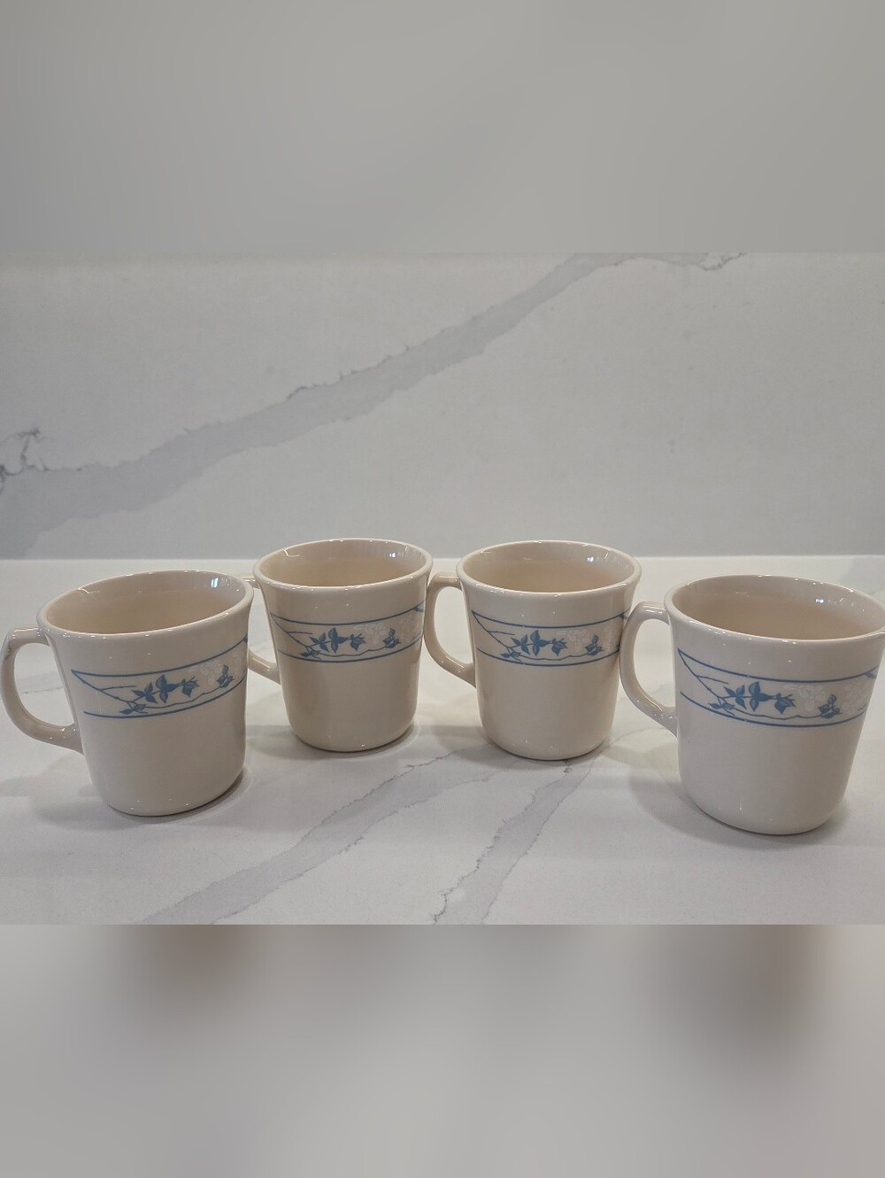 Set of Vintage Corningware Mugs